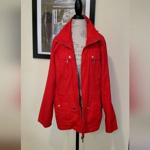 Style & Co. Red windbreaker